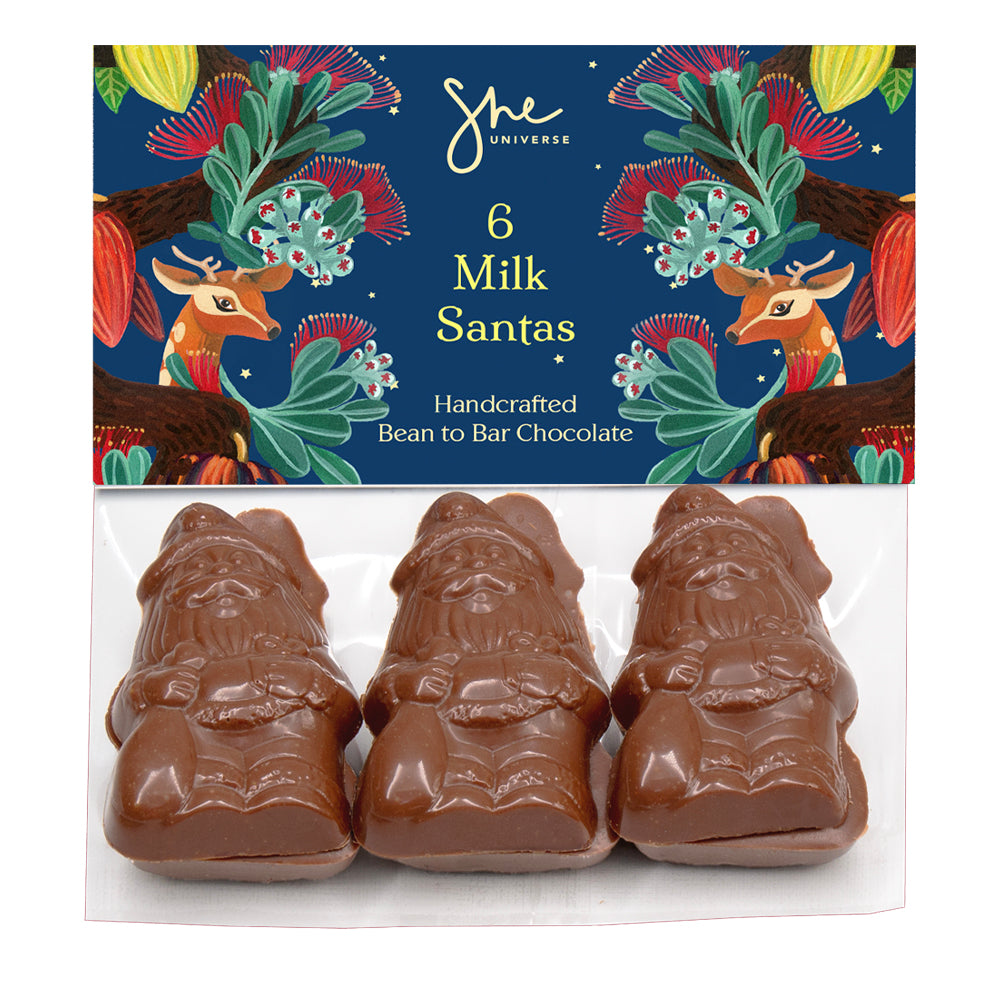 Milk Santas ❤︎ 6 pack 60g