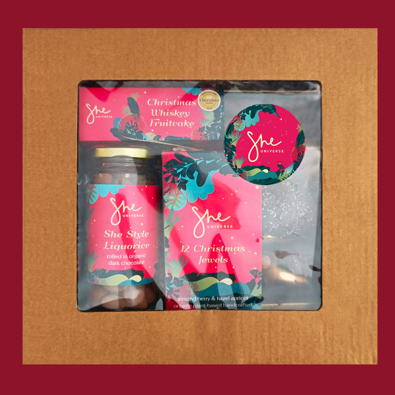 She Christmas Chocolate Hamper ❤︎ 624g
