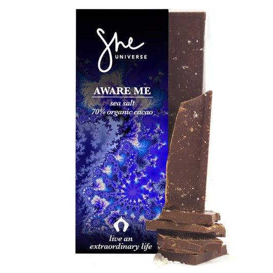 Aware Me Bar ❤︎ sea salt 70% 90g