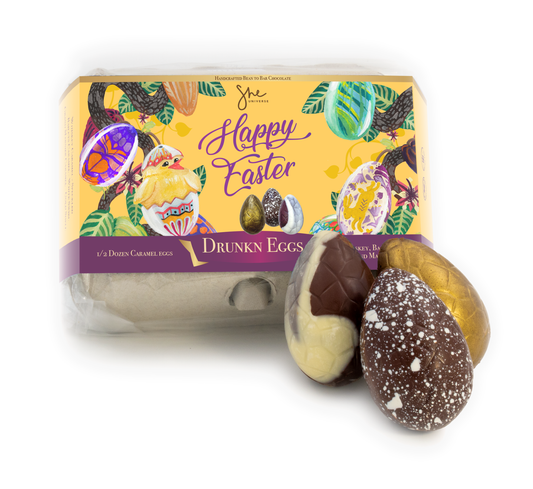 Drunkn Eggs - 1/2 Dozen Caramel Eggs - 285g